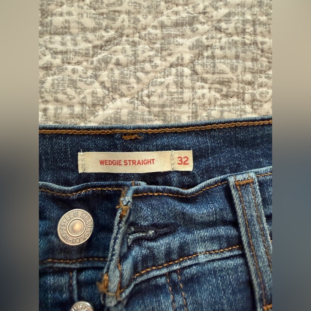 Levi’s wedgie straight ankle jeans - Picture 5 of 7